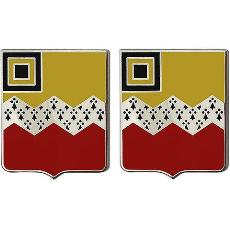 80th Field Artillery Regiment Unit Crest (No Motto)